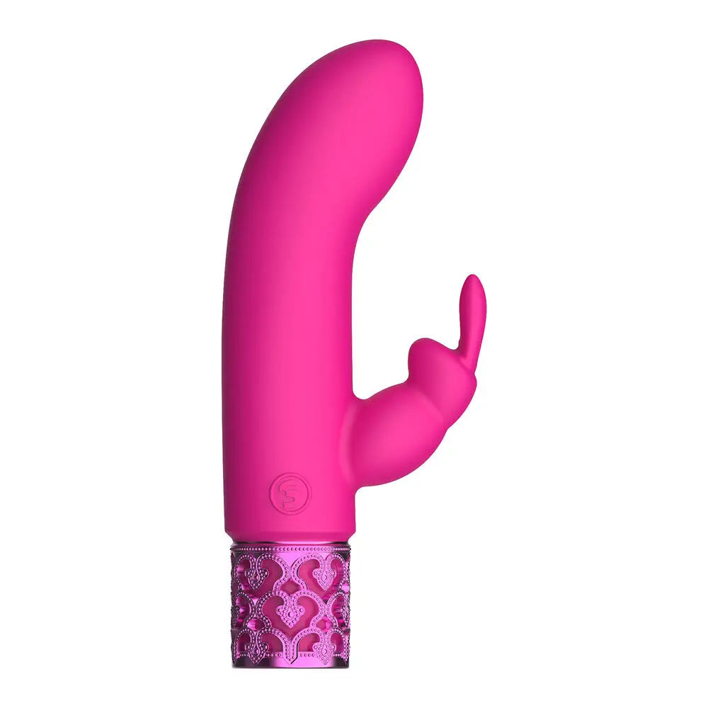 Shots silicone pink rechargeable rabbit vibrator - peaches and screams