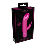 Shots silicone pink rechargeable rabbit vibrator - peaches and screams