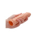 Shots Toys Flesh Pink Penis Sleeve With Vein Details For Him - Peaches and Screams