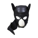 Shots toys neoprene black bdsm bondage sensory hood - peaches and screams