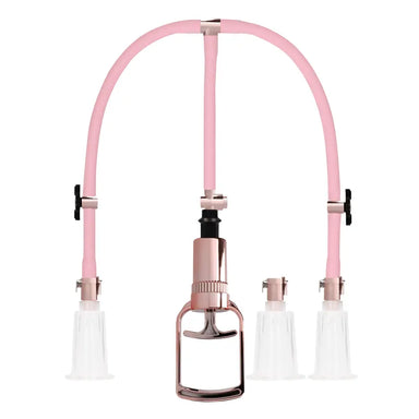 Shots Toys Pumped Clitoral and Nipple Pump Set for Her - Peaches and Screams