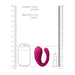 Shots Toys Silicone Pink Rechargeable Multi - purpose Clitoral Vibrator - Peaches and Screams