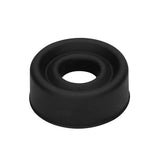 Shots toys stretchy silicone penis pump sleeve in black - peaches and screams