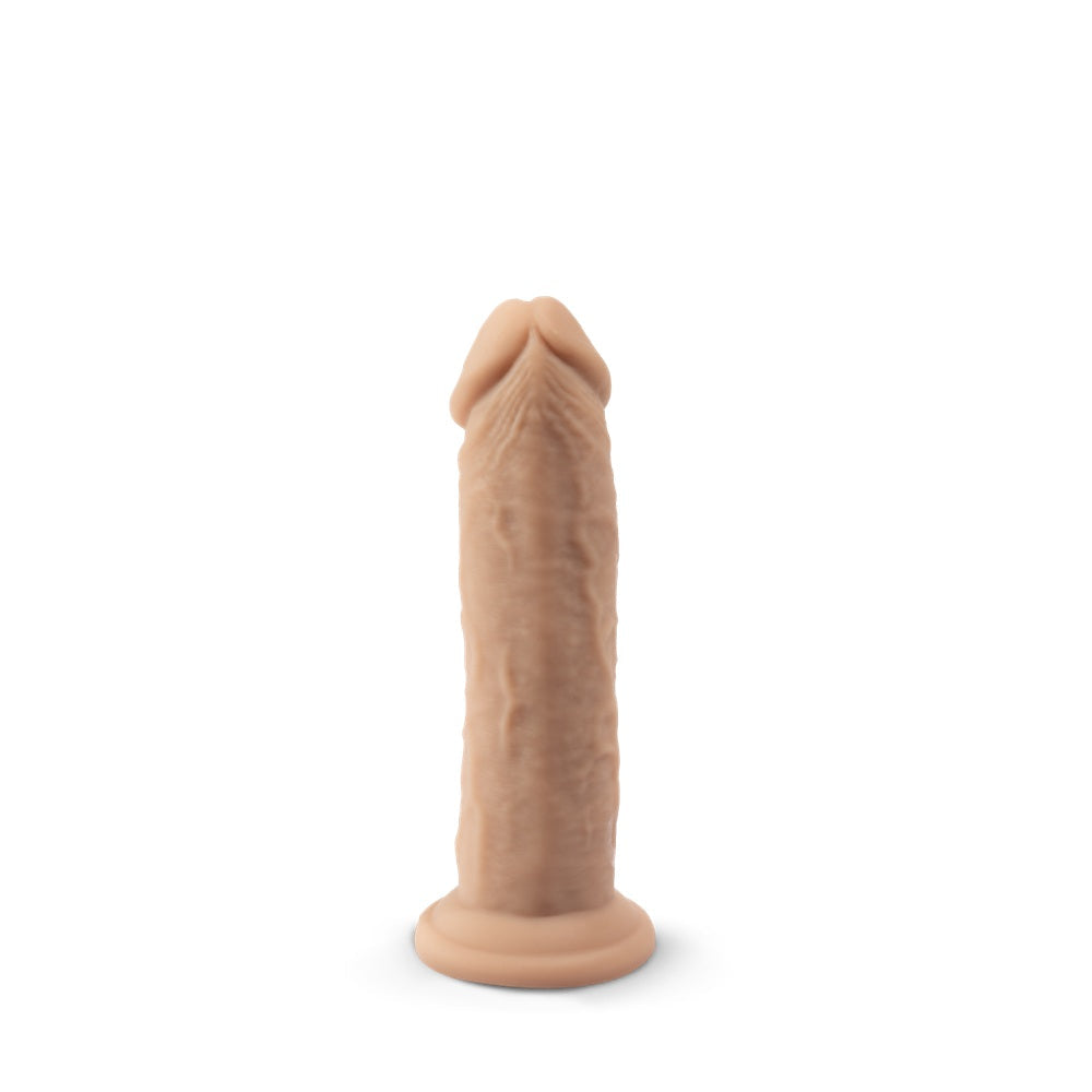 Silexd 6 inch realistic liquid silicone dildo with suction cup - realistic dildos peaches and screams