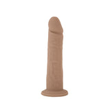 Silexd 8 inch realistic liquid silicone dildo with suction cup - realistic dildos peaches and screams