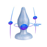 Silexd medium diamond silicone butt plug - butt plugs peaches and screams