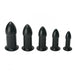 Size Matters Black Anal Dildo Kit For Beginners - Peaches and Screams