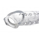 Size matters clear penis extender sleeve 10.75 inch - peaches and screams