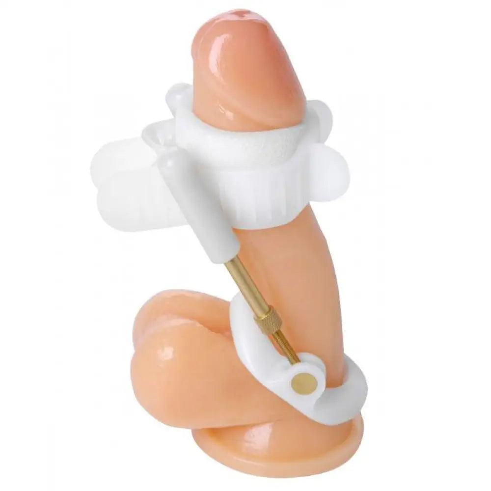 Size matters deluxe penis extender traction aid system - peaches and screams