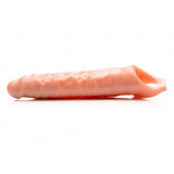 Size matters flesh pink 10.75 inch veined penis sleeve - peaches and screams