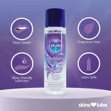 Skins fusion hybrid silicone and water based lubricant 130ml - peaches and screams