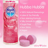 Skins juicy bubblegum blast water based lubricant 130ml - peaches and screams