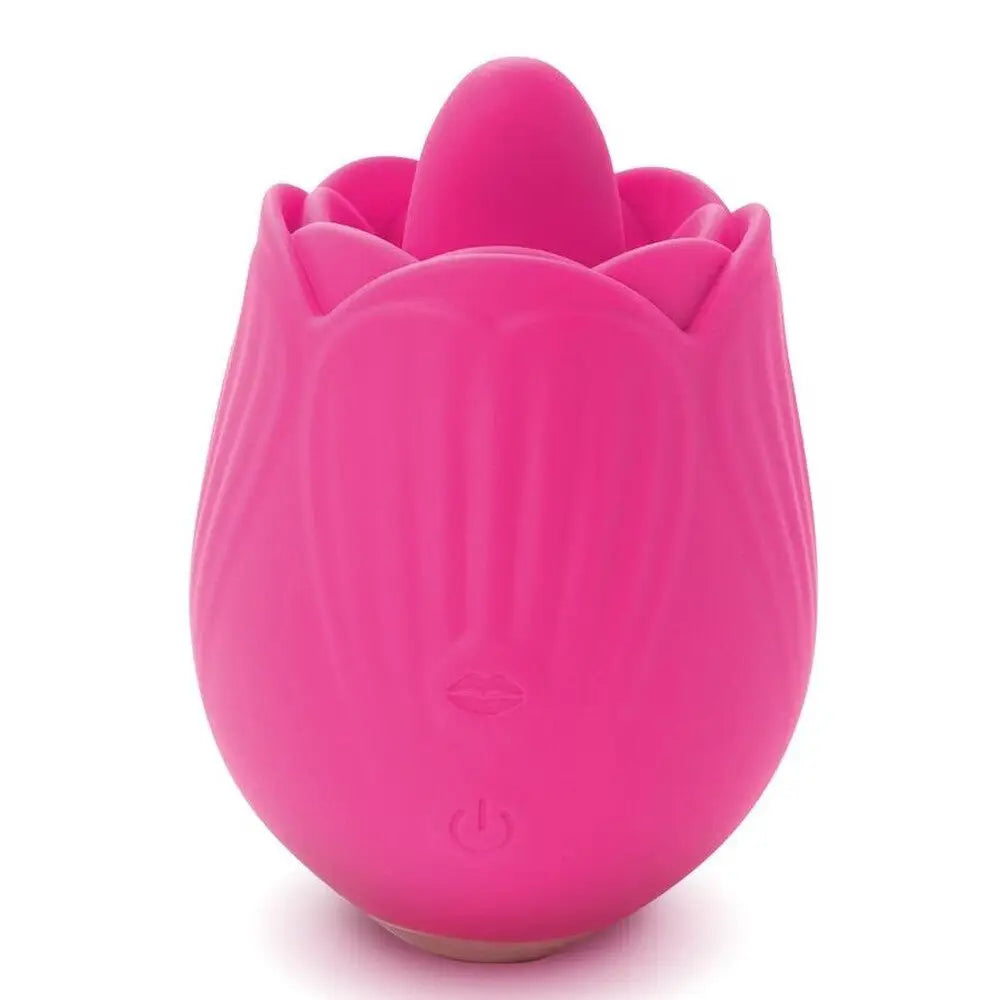 Skins pink silicone rechargeable clitoral massager - peaches and screams