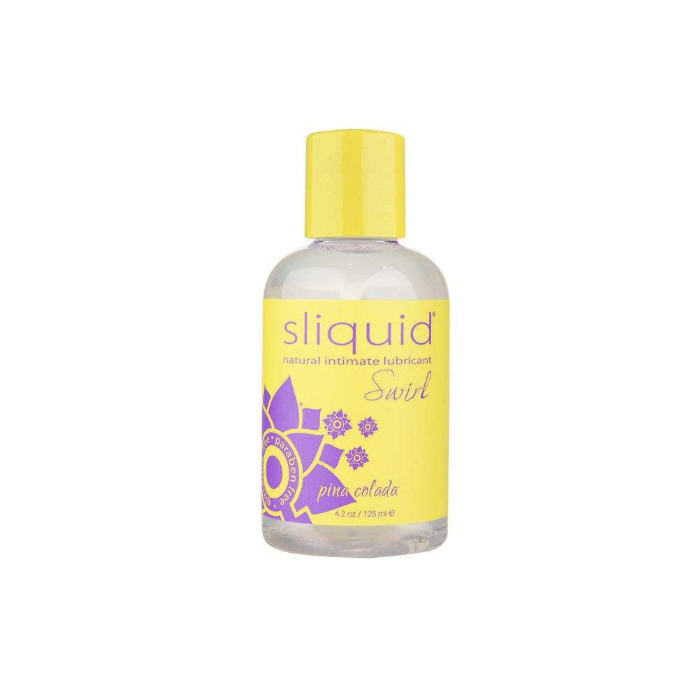 Sliquid naturals swirl flavoured lubricants - lubricant peaches and screams