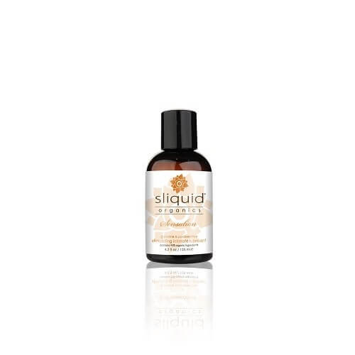 Sliquid organics sensations stimulating lubricant-125ml - lubricant peaches and screams