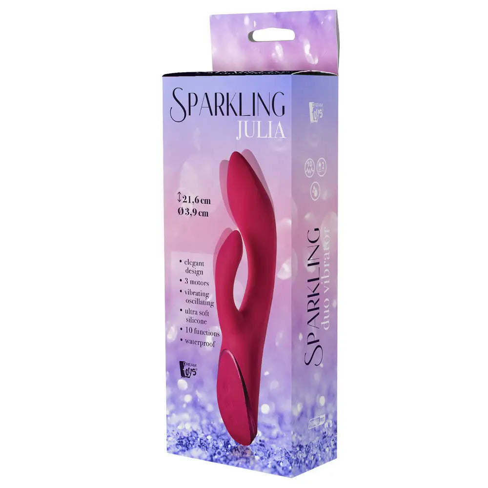 Sparkling Julia Duo Vibrator - Peaches and Screams