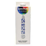 Spectrum nubby textured glass dildo - glass dildos peaches and screams