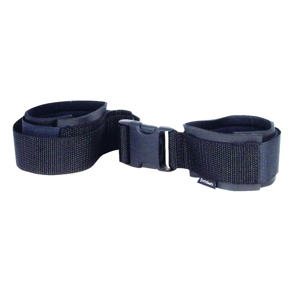 Sportsheets black adjustable positionary bondage ankle cuffs - peaches and screams