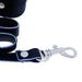 Sportsheets Black Leather Leash and Collar - Peaches and Screams