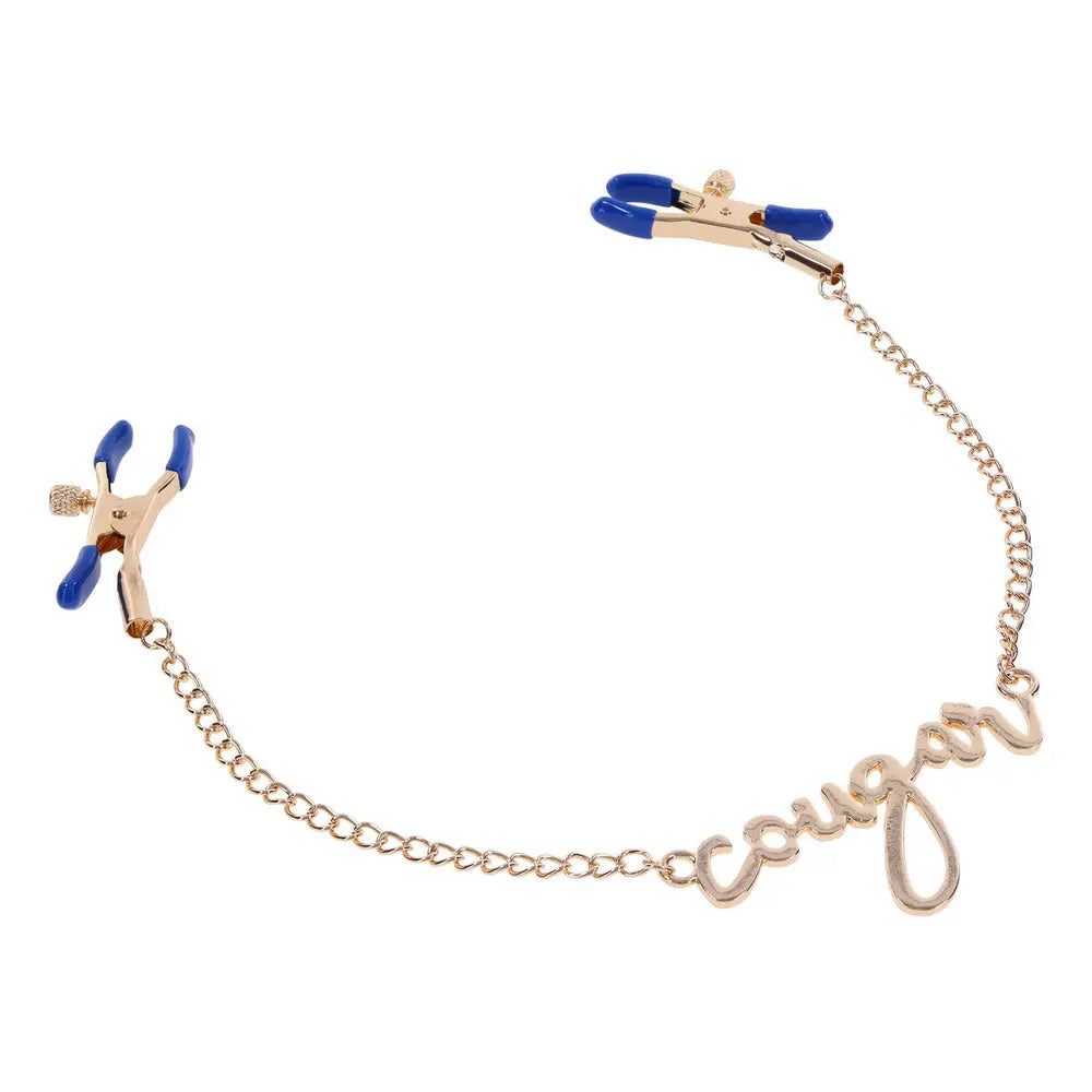 Sportsheets Cougar Nipple Clamps - Peaches and Screams