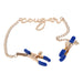 Sportsheets Cougar Nipple Clamps - Peaches and Screams