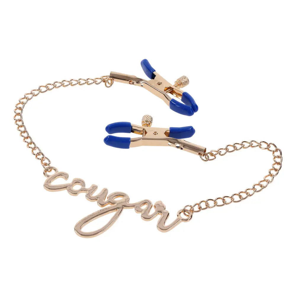 Sportsheets Cougar Nipple Clamps - Peaches and Screams