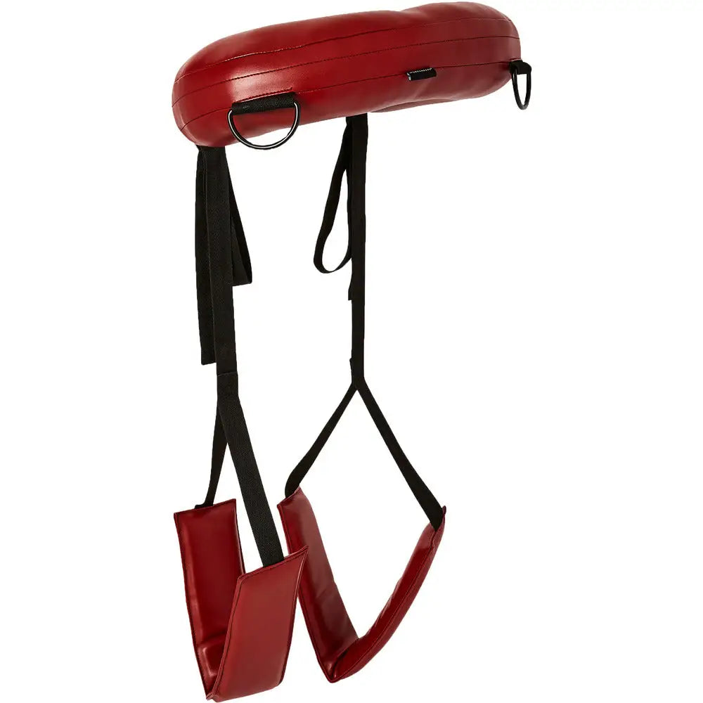 Sportsheets saffron red bondage thigh sling for couples - peaches and screams