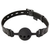 Sportsheets saffron silicone breathable ball gag with buckle - peaches and screams