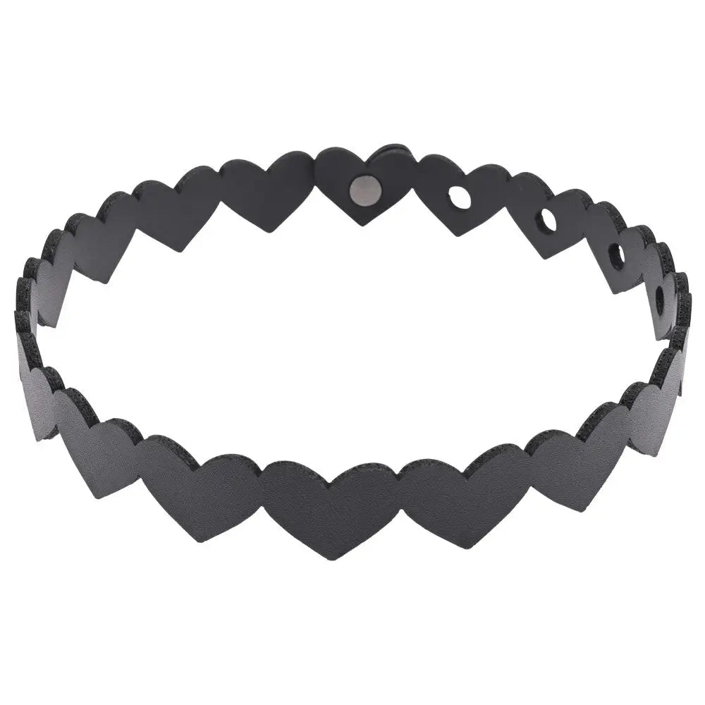 Sportsheets sex and mischief heart day collar - peaches and screams