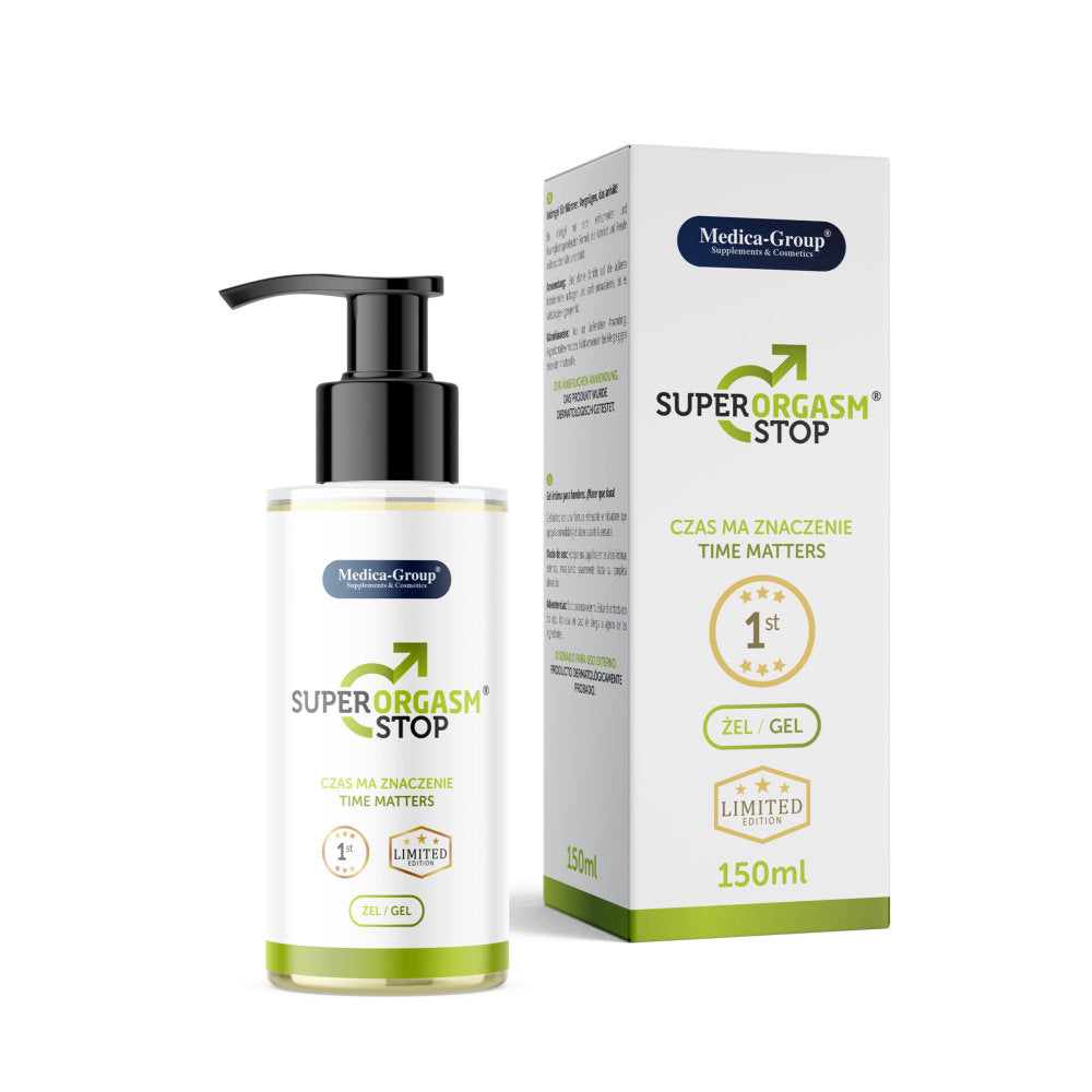 Super orgasm stop gel 150ml - sexual enhancers peaches and screams