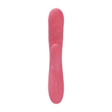 Svakom avery thrusting vibrator with clitoral stimulator pink - rabbit vibrators peaches and screams