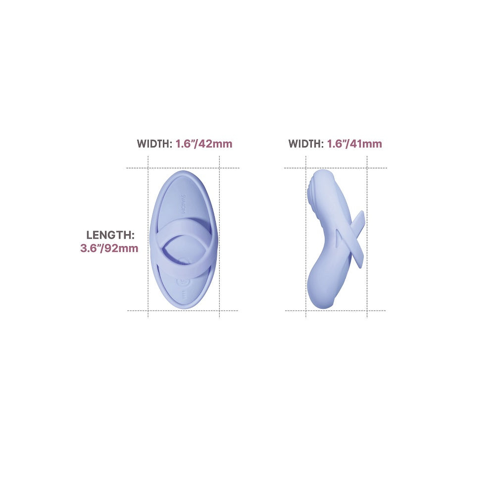 Svakom echo 2 flexible finger vibrator blue - clitoral vibrators peaches and screams