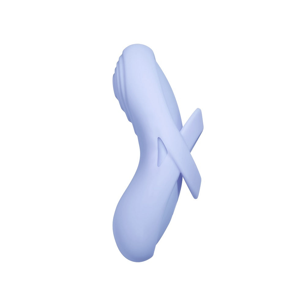 Svakom echo 2 flexible finger vibrator blue - clitoral vibrators peaches and screams