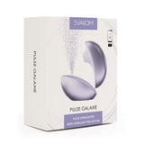 Svakom galaxie suction vibrator with mood projector metallic lilac - suction vibrators peaches and screams