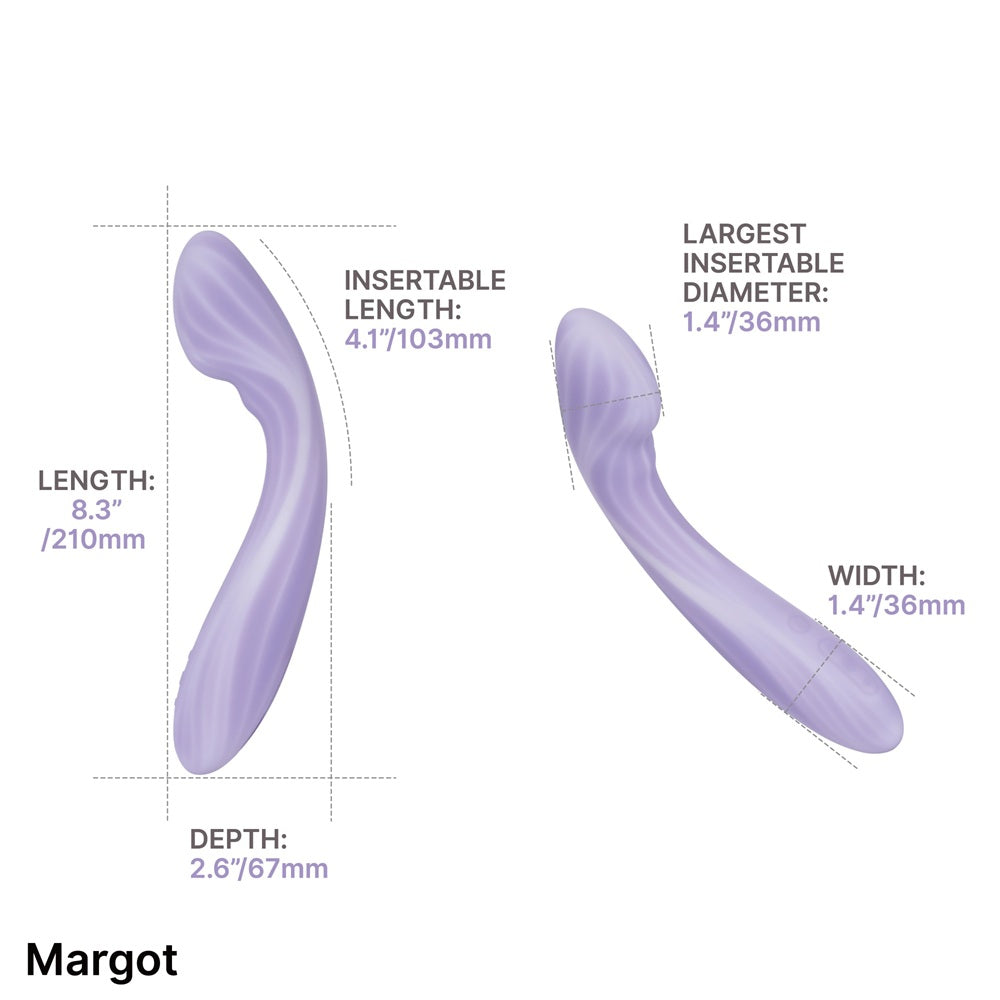 Svakom margot g-spot vibrator lilac svakom app - g-spot vibrators peaches and screams