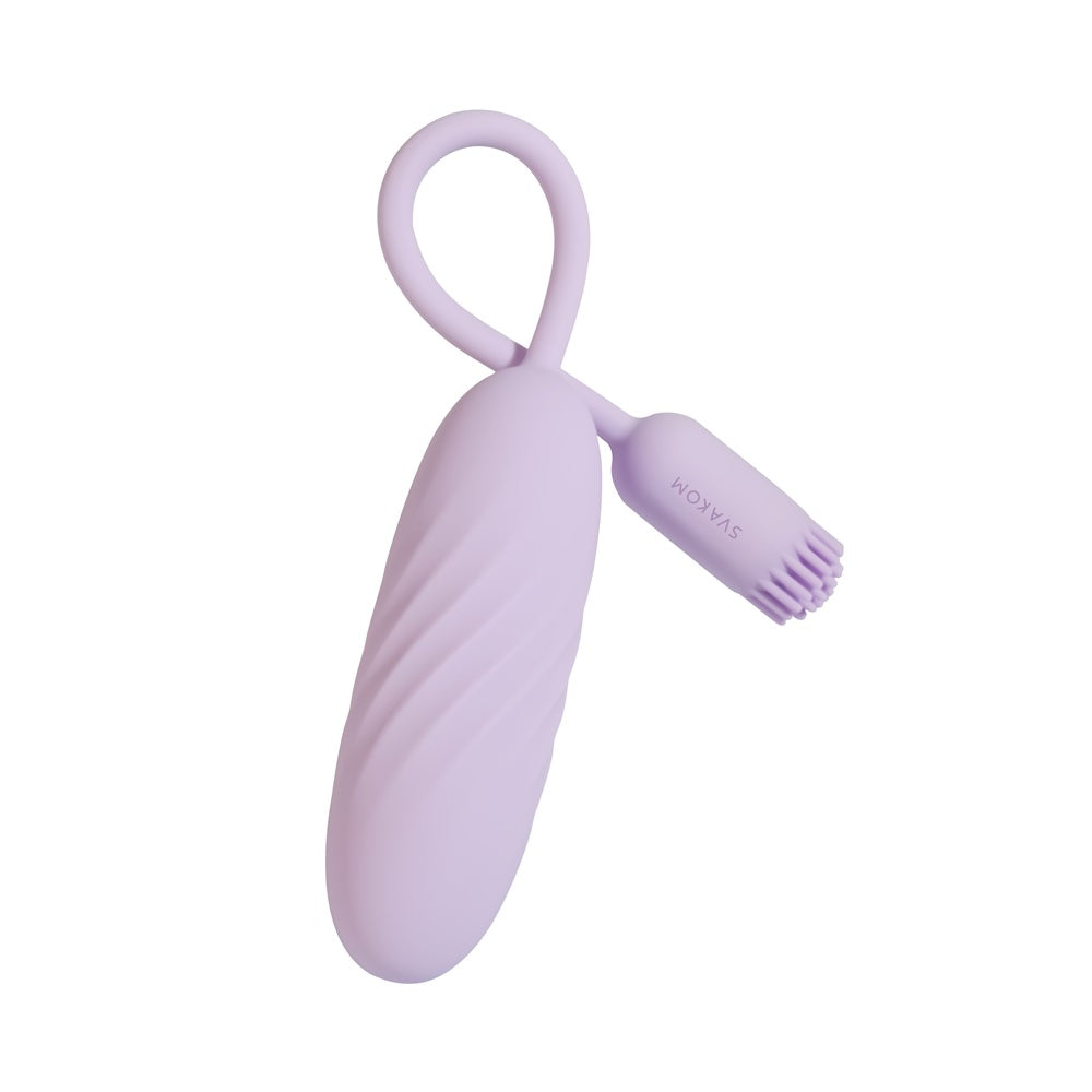 Svakom plume flexible brush tail bullet vibrator - bullet vibrators peaches and screams