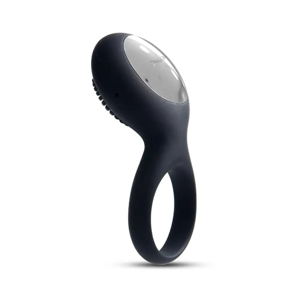 Svakom rechargeable mini vibrating cock ring - peaches and screams