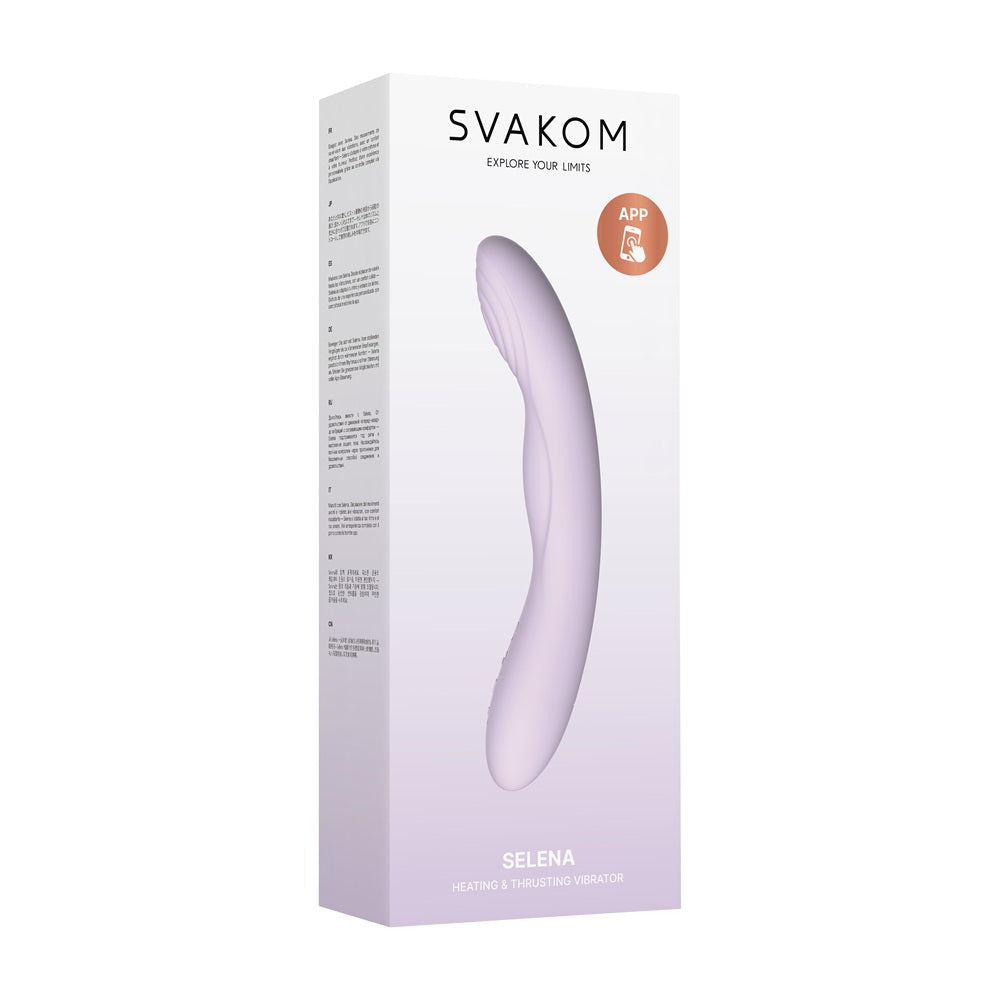 Svakom selena g-spot vibrator with raised rings - g-spot vibrators peaches and screams