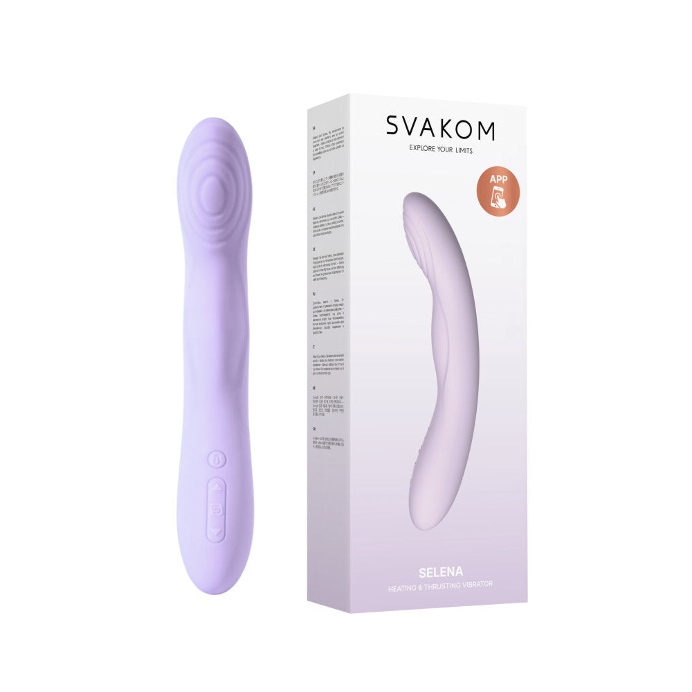 Svakom selena g-spot vibrator with raised rings - g-spot vibrators peaches and screams