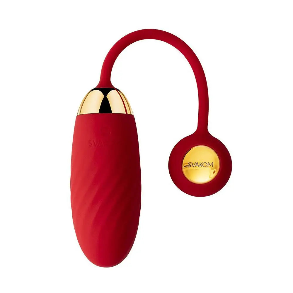 Svakom silicone pink rechargeable bullet vibrator 8.5 inch - peaches and screams