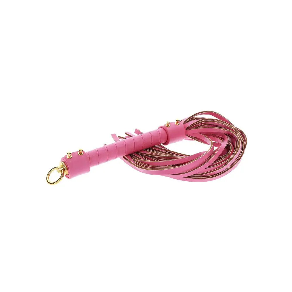 Taboom malibu whip faux leather bondage accessory - peaches and screams