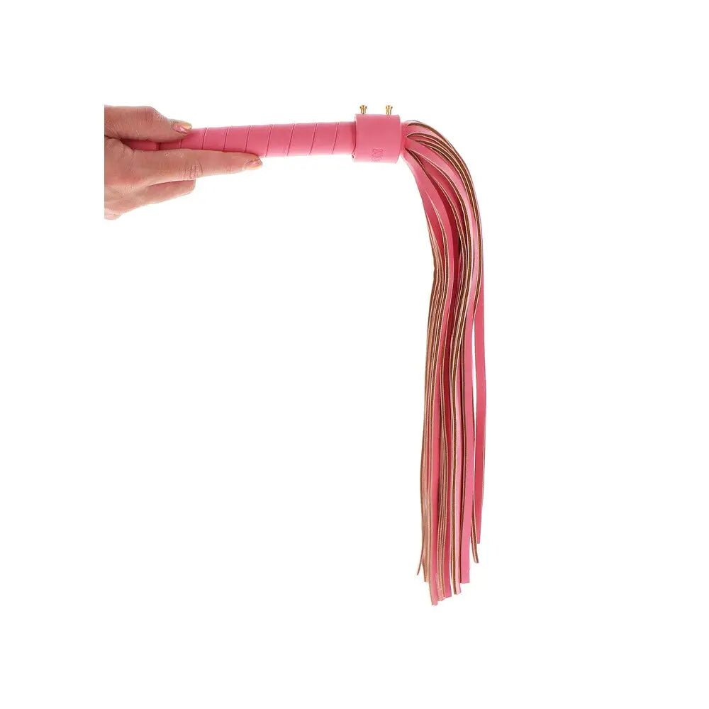 Taboom malibu whip faux leather bondage accessory - peaches and screams