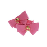 Taboom malibu wrist cuffs in soft faux leather - peaches and screams
