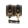 Taboom vogue studded ankle cuffs set with restraint chain - peaches and screams