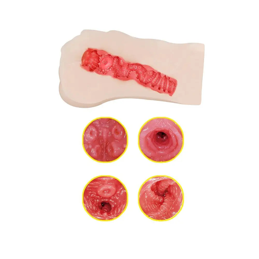 Tamashii student masturbator compact textured stroker - peaches and screams