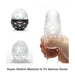 Tenga Lovers Egg Masturbator - Peaches and Screams