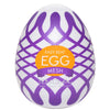 Tenga mesh silicone clear egg masturbator for men - peaches and screams