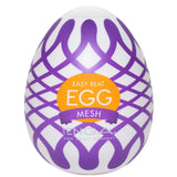 Tenga mesh silicone clear egg masturbator for men - peaches and screams