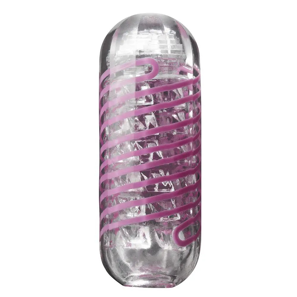 Tenga realistic feel pink 06 brick spinner masturbator - peaches and screams