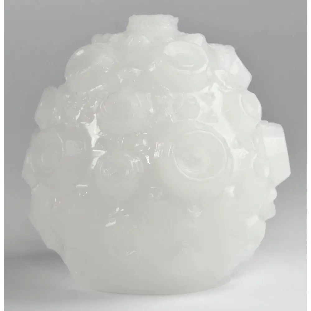Tenga silicone stretchy clear egg reusable masturbator - peaches and screams